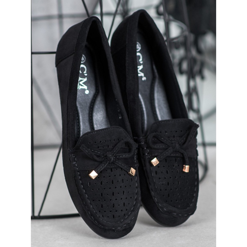 Cm Paris Mocasines con lazo negro 1