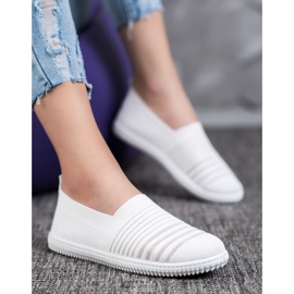 SHELOVET Slipons Airy blanco 2