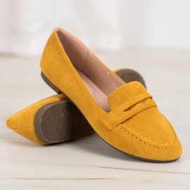 Anesia Paris Bailarinas con estilo amarillo 3