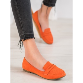Anesia Paris Bailarinas con estilo naranja 1