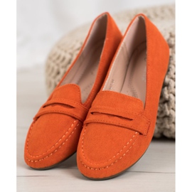 Anesia Paris Bailarinas con estilo naranja 2
