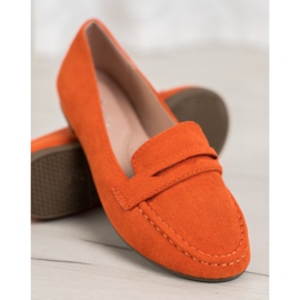 Anesia Paris Bailarinas con estilo naranja 4