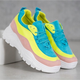 SHELOVET Zapatillas de colores multicolor 1