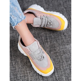 SHELOVET Zapatillas de colores multicolor 4