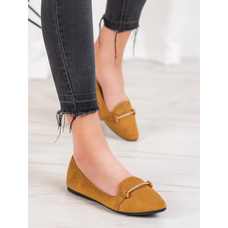 SHELOVET Bailarina en Spitz marrón 1