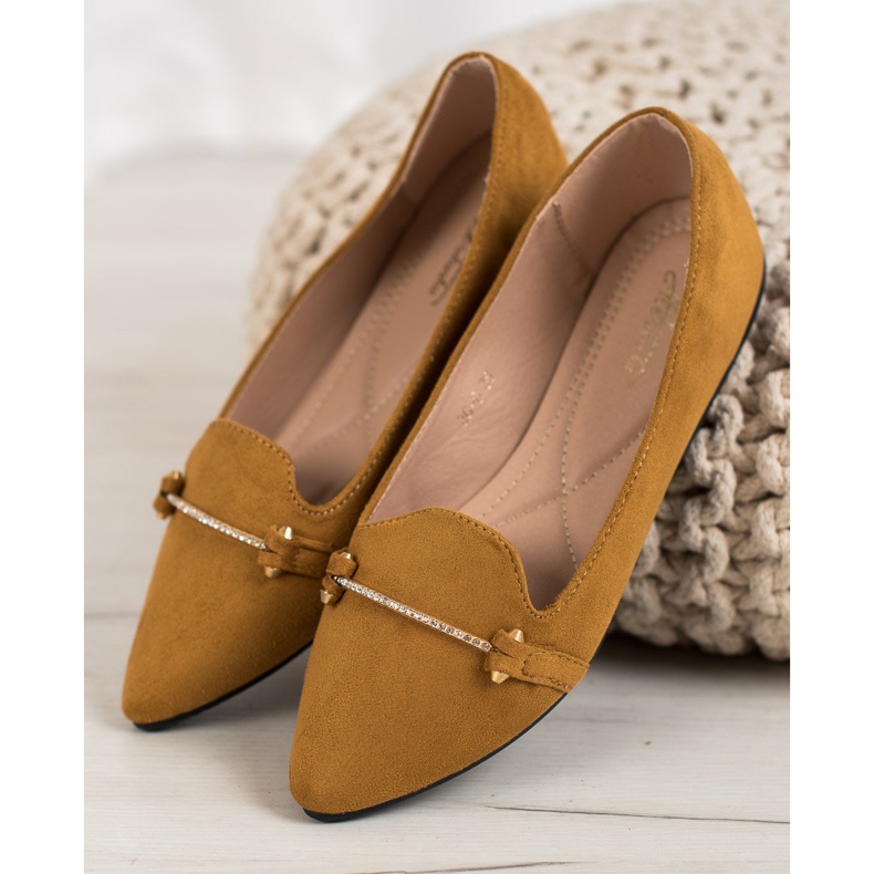 SHELOVET Bailarina en Spitz marrón 2