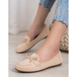 Diamantique Mocasines beige 4
