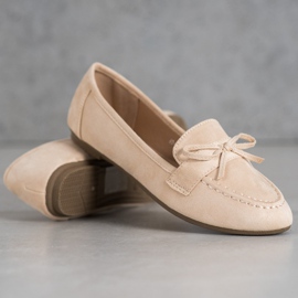 Diamantique Mocasines beige 2