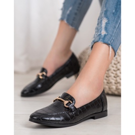Seastar Mocasines con estilo negro 4