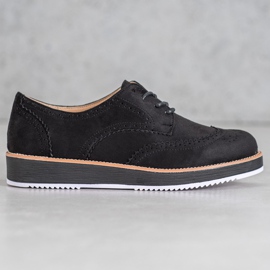 Seastar Zapatos de gamuza negro 3