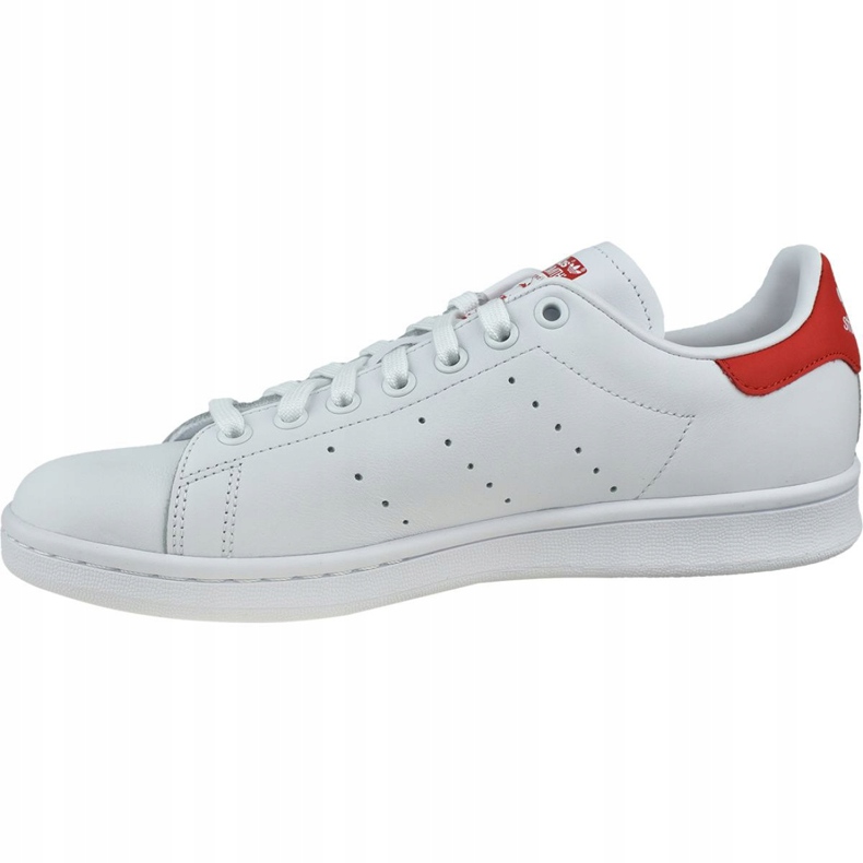 Zapatillas Adidas Stan Smith M EF4334 blanco rojo 1