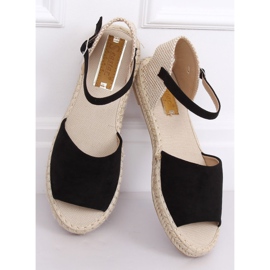 Negro BB28P Alpargatas negras marrón 2
