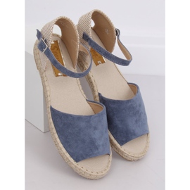 Alpargatas de corte azul BB28P marrón 2