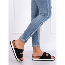 Pantuflas Scholki negras SS115P Negro 1 Pantuflas Scholki negras SS115P Negro 1