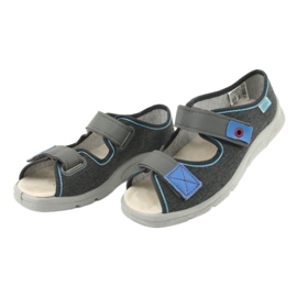 Calzado infantil befado 869Y139 azul gris 4