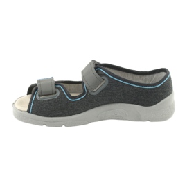 Calzado infantil befado 869Y139 azul gris 3