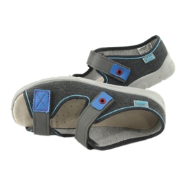 Calzado infantil befado 869Y139 azul gris 6