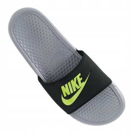 Nike Benassi Jdi Slide M 343880-027 negro gris 1