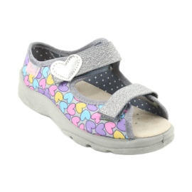 Calzado infantil befado 869X135 violeta azul rosado gris 1