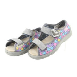 Calzado infantil befado 869X135 violeta azul rosado gris 2