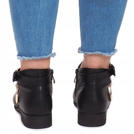 Botas con cremalleras 288-89 Negro 2
