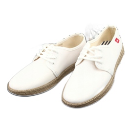 Zapatillas alpargatas Big star FF276043 blanco 1