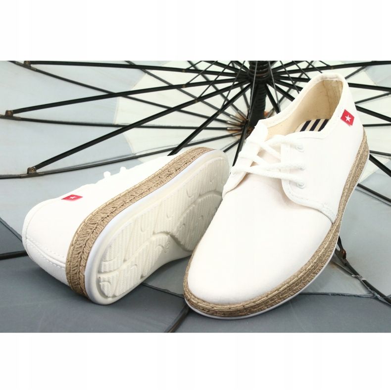 Zapatillas alpargatas Big star FF276043 blanco 2 Zapatillas alpargatas Big star FF276043 blanco 2
