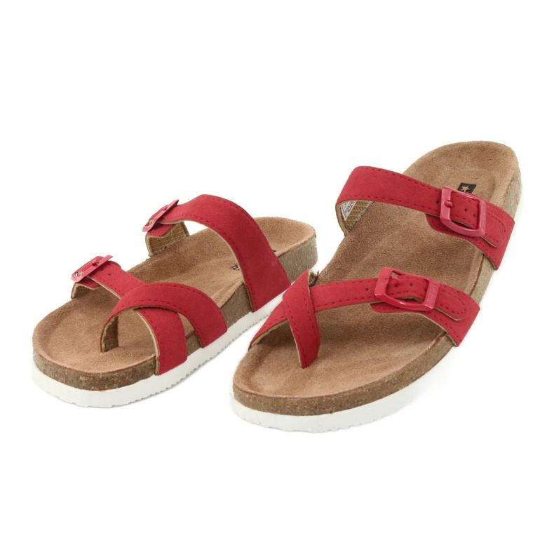 Chanclas perfiladas Big Star 274638 rojo 3