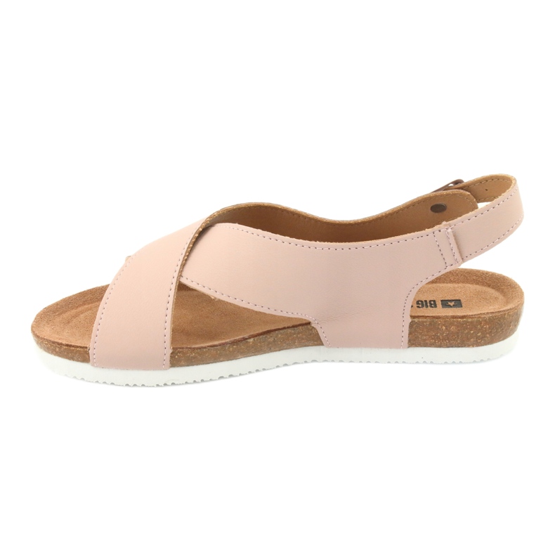 Sandalias Big Star Mujer FF274624 rosado 2