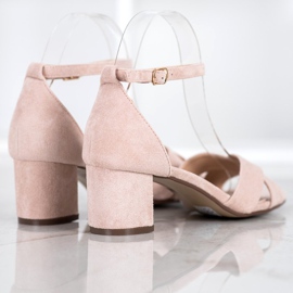 Seastar Sandalias de gamuza con estilo marrón 4