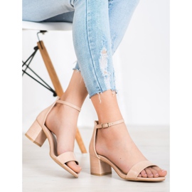 Seastar Sandalias con cuero ecológico marrón 1