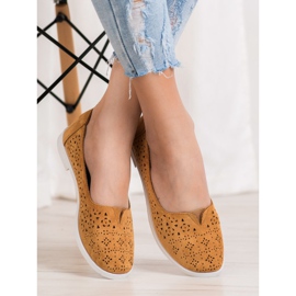 Seastar Zapatos calados sin cordones marrón 2
