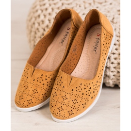 Seastar Zapatos calados sin cordones marrón 3