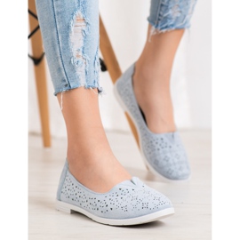 Seastar Zapatos calados sin cordones azul 2 Seastar Zapatos calados sin cordones azul 2