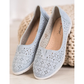 Seastar Zapatos calados sin cordones azul 1