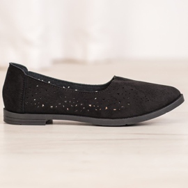 Seastar Zapatos calados sin cordones negro 5