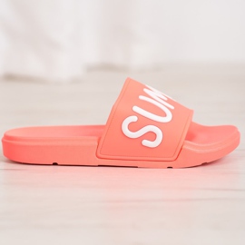 SHELOVET Zapatillas de goma rosado 5
