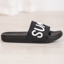 SHELOVET Zapatillas de goma negro 5