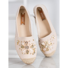 Seastar Alpargatas Con Adornos marrón 2 Seastar Alpargatas Con Adornos marrón 2