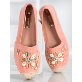 Seastar Alpargatas Con Adornos rosado 4