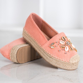 Seastar Alpargatas Con Adornos rosado 2