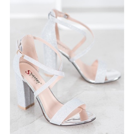 Seastar Sandalias brillantes gris 5