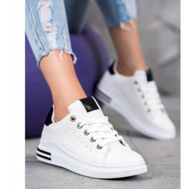 SHELOVET Calzado deportivo de moda blanco 1