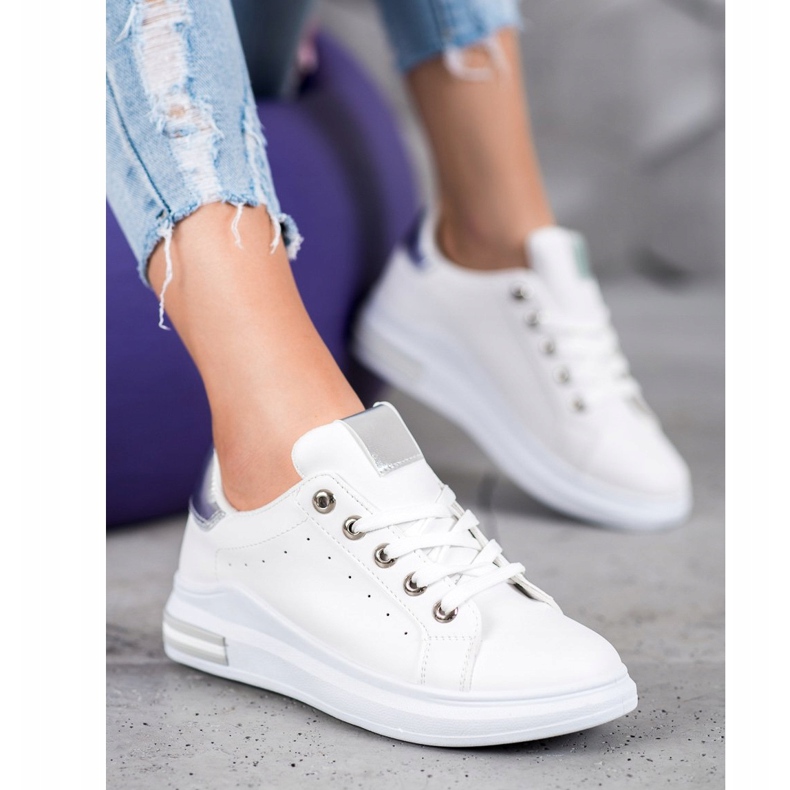 SHELOVET Calzado deportivo de moda blanco 1 SHELOVET Calzado deportivo de moda blanco 1