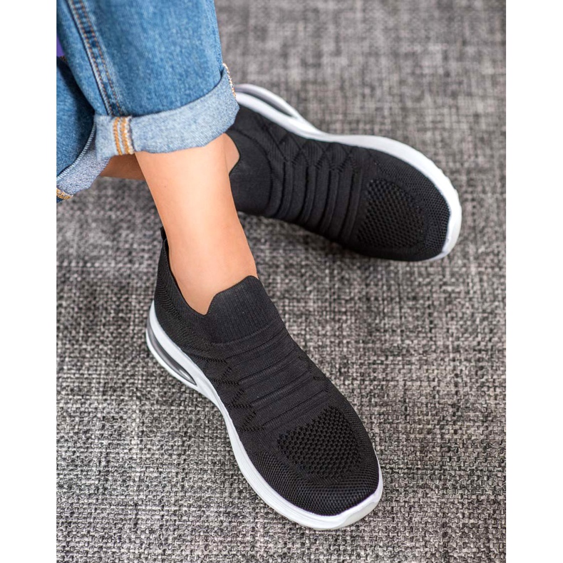 Diamantique Zapatos sin cordones negros 1