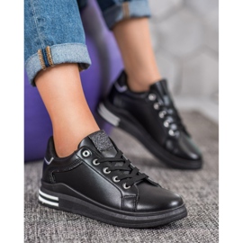 Diamantique Zapatos deportivos negros 5