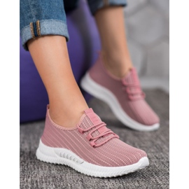 SHELOVET Calzado Deportivo Textil rosado 4