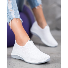 Diamantique Calzado deportivo sin cordones blanco 4