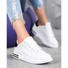 Diamantique Calzado deportivo de moda blanco 1