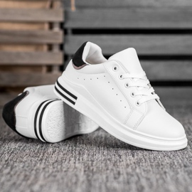 Diamantique Calzado deportivo de moda blanco 3